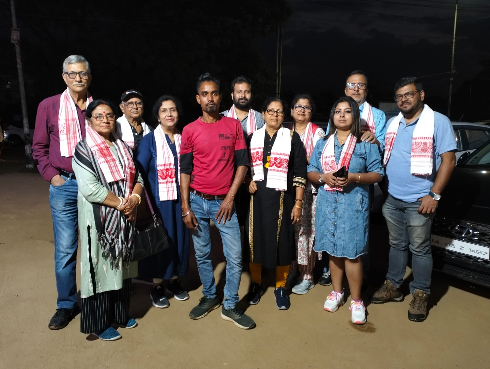 Guests welcomed during a Via Christus Travels journey in Northeast India